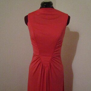 Vintage Alison Ayres Maxi Dress in Coral